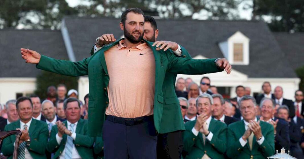 scottie-scheffler,-la-aplanadora-del-golf,-gano-su-segundo-masters-de-augusta