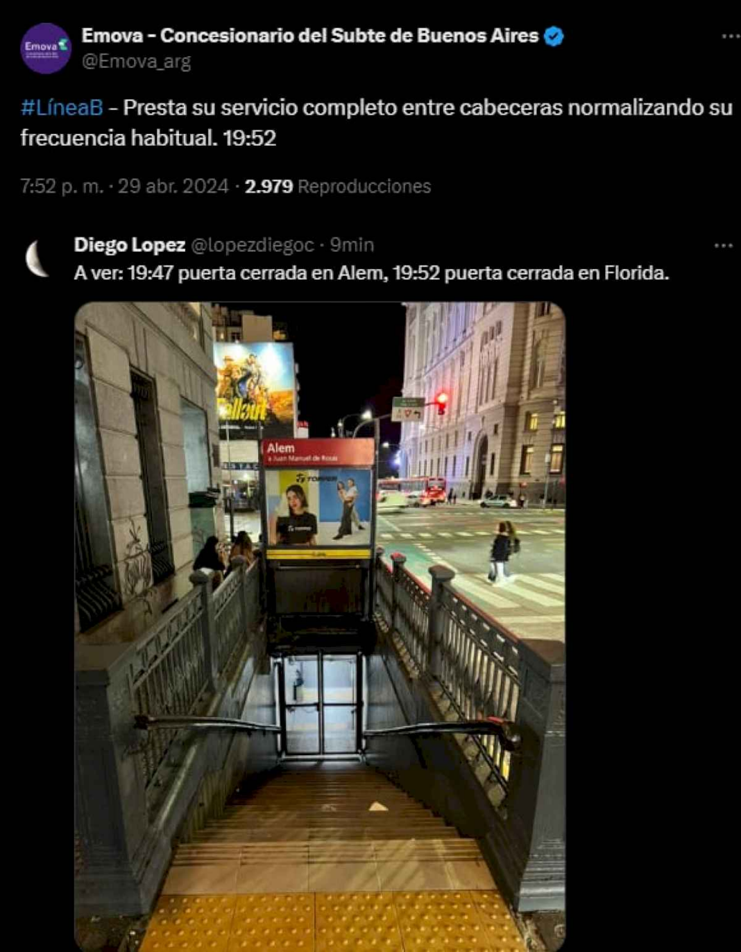 caos-en-el-subte-b:-se-freno-el-servicio-por-un-desperfecto-y-los-pasajeros-quedaron-atrapados-en-los-vagones