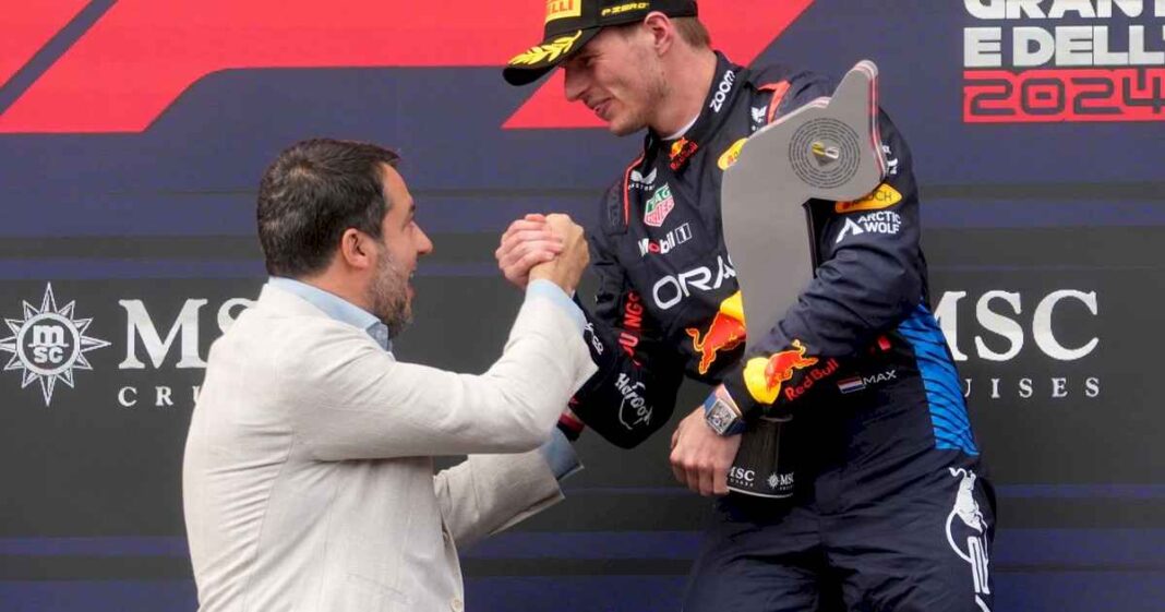 formula-1-en-imola:-el-emotivo-homenaje-de-vettel-a-senna-en-plena-pista-y-el-triunfo-sufrido-de-verstappen,-que-resistio-a-norrie