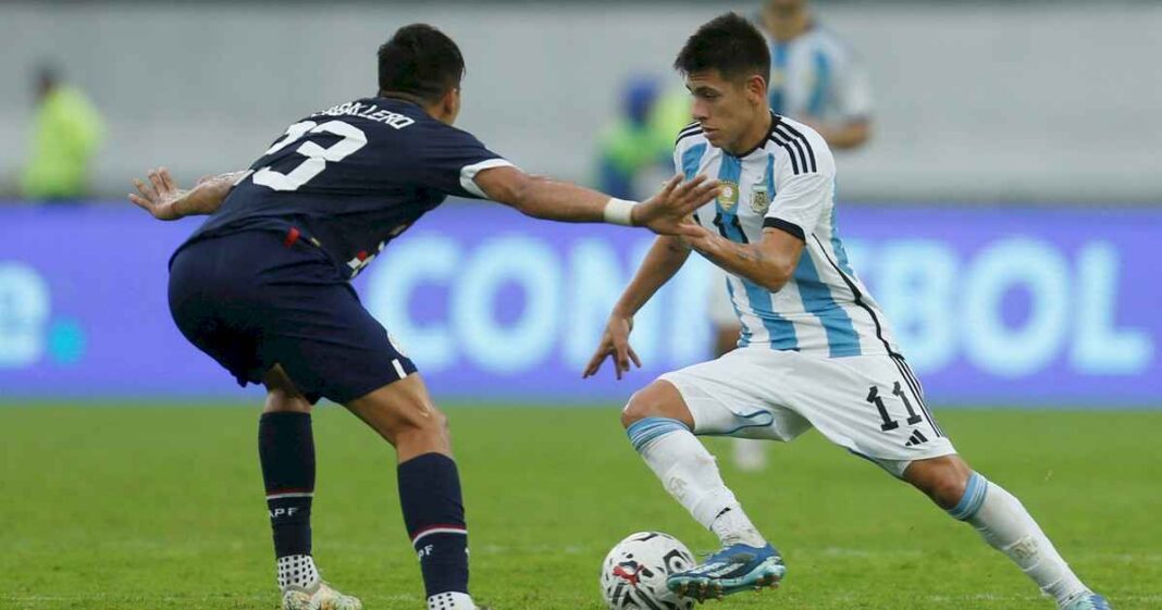 seleccion-argentina-sub-23-vs-paraguay,-amistoso-previo-a-paris-2024:-minuto-a-minuto,-en-directo