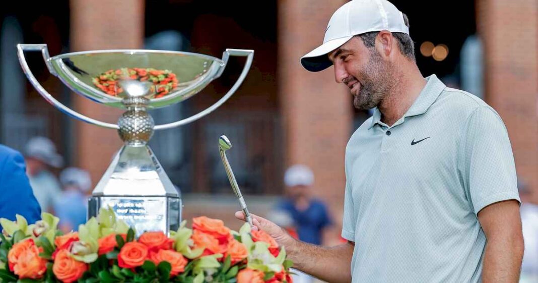 scottie-scheffler-y-su-ano-inolvidable:-gano-7-pga,-los-juegos-olimpicos-y-63-millones-de-dolares-en-premios!