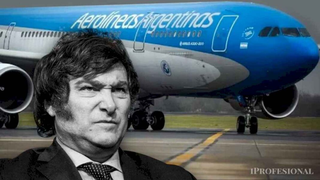 el-gobierno-tiene-apoyo-para-la-privatizacion-de-aerolineas-argentinas-pero-los-diputados-le-reclaman-la-«letra-chica»