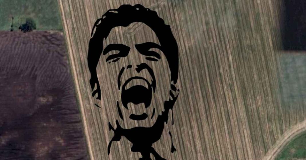 impactante-homenaje-a-luis-suarez-en-medio-de-la-polemica-con-marcelo-bielsa:-sembraron-su-cara-en-un-campo-de-maiz