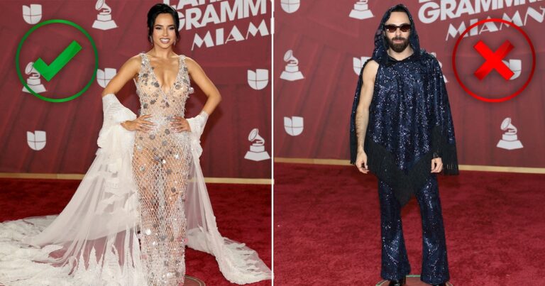 Latin Grammy 2024: los mejor y peor vestidos de la alfombra roja más esperada por las estrellas de la música