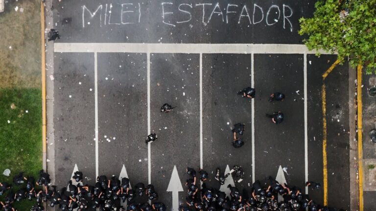 Así se justifica una represión