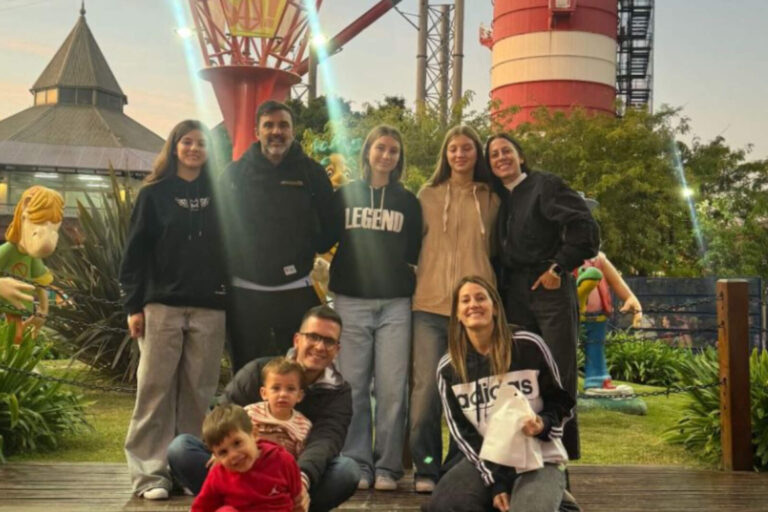 Diversión en familia: el intenso fin de semana de Mica Viciconte y Fabián Cubero