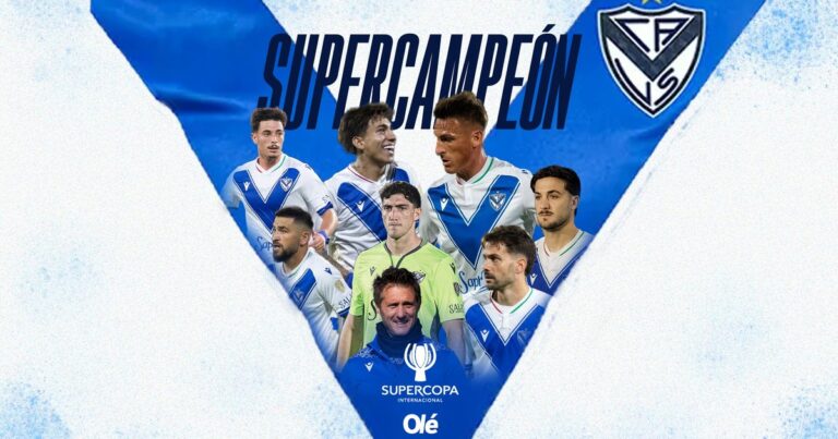 Vélez campeón de la Supercopa Internacional: todos los títulos de su historia