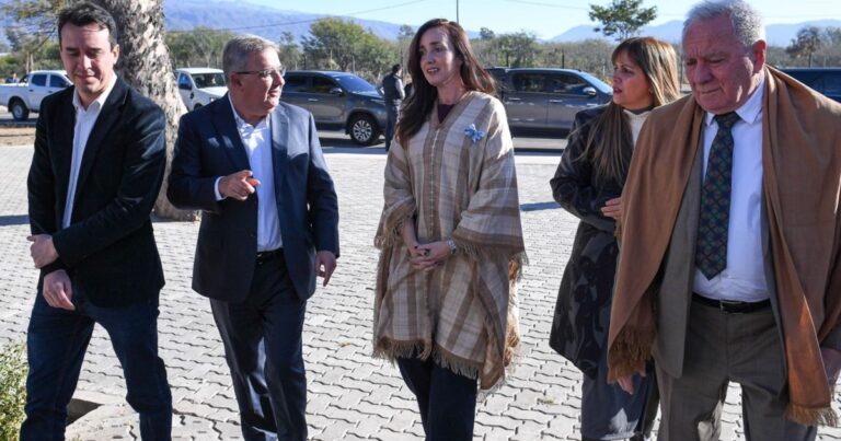 Incómodo momento para Victoria Villarruel en la previa de la Fiesta del Poncho en Catamarca