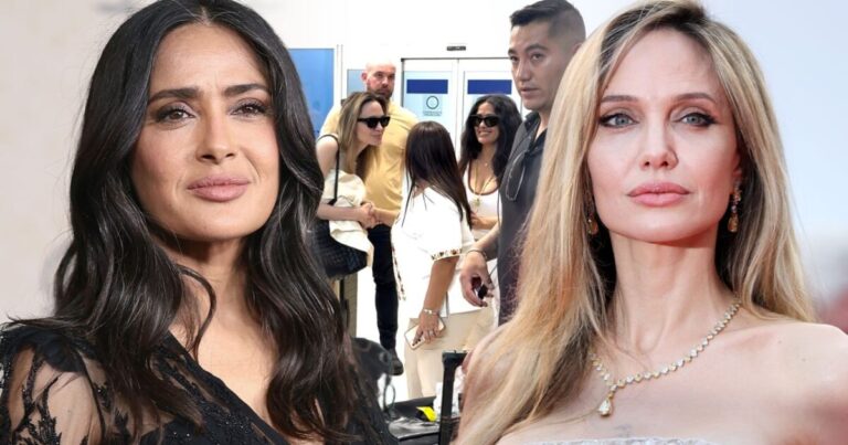 El viaje juntas de Angelina Jolie y Salma Hayek por el que se «volvieron virales»: a dónde fueron