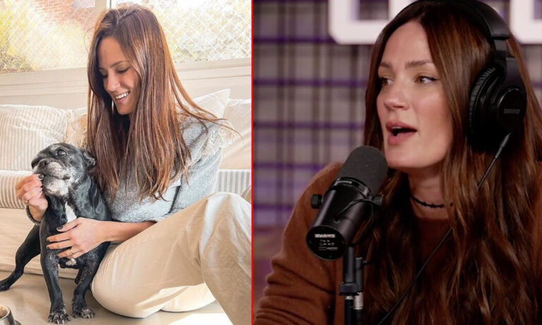 Paula Chaves reveló el milagroso líquido que le dió a su perro para alargar su vida