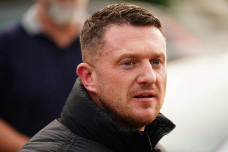 Liberaron al activista de derecha Tommy Robinson arrestado por legítima defensa