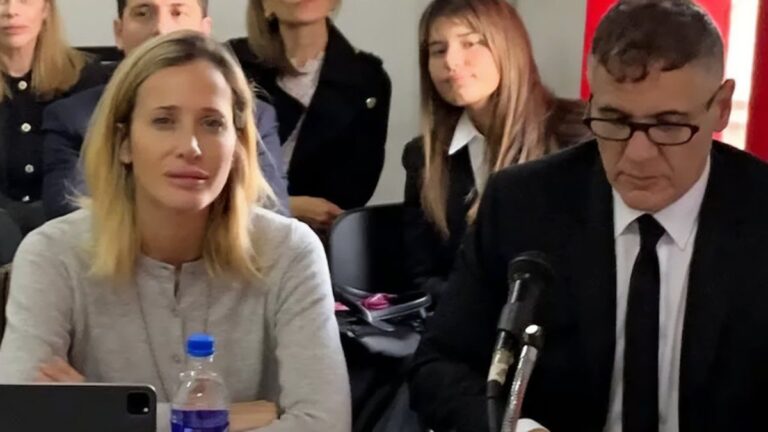 Las últimas palabras de Julieta Prandi en el juicio contra Claudio Contardi: «Ya estuve muerta»