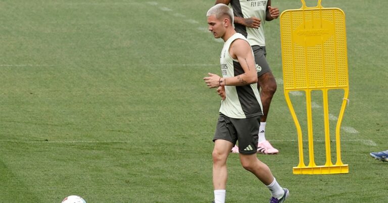 Mastantuono, listo para el debut en el Real Madrid: Xabi Alonso lo llenó de elogios en la previa del partido vs Osasuna