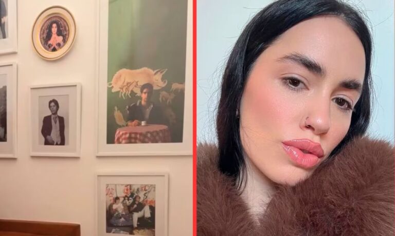 Lali Espósito abrió las puertas a su intimidad y reveló los ídolos que tiene colgados en su pared