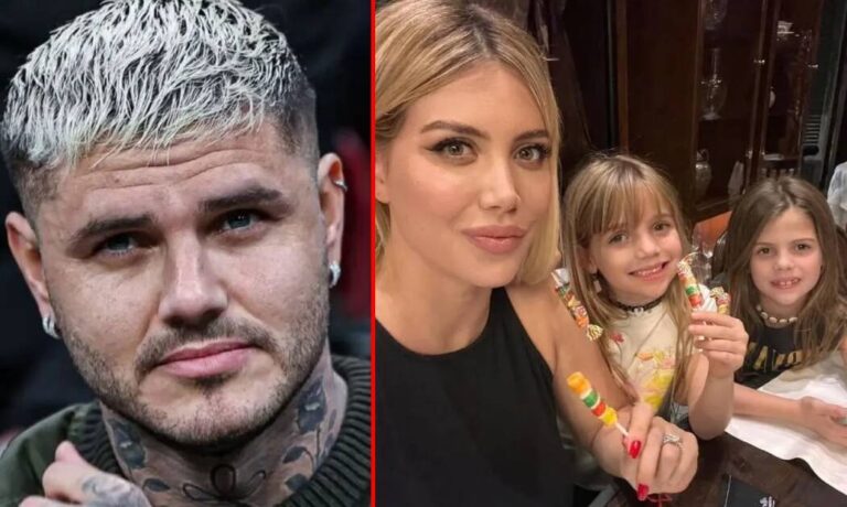 La promesa de Mauro Icardi a sus hijas tras el escándalo con Wanda Nara por controlarlas psicológicamente