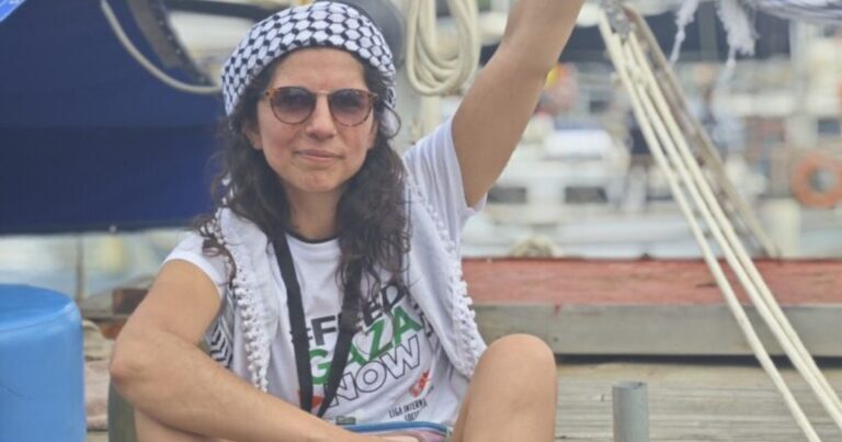 Flotilla Sumud. La tripulante argentina le responde a las amenazas del Ministro Israelí Ben Gvir