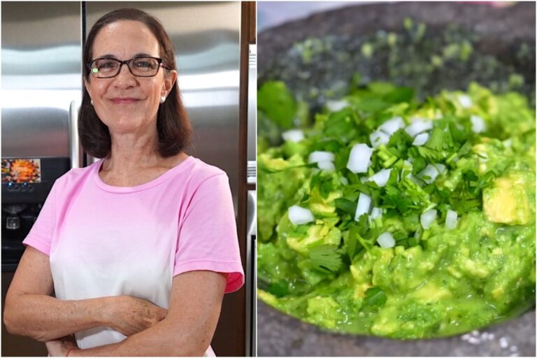 Es cocinera mexicana y revela tres recetas clásicas del guacamole: el secreto de una experta para que no se ponga oscuro