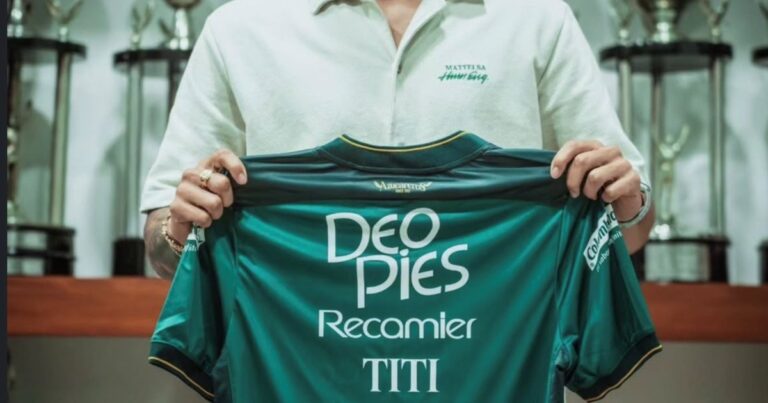 Le robaron el celular, pero eligió la camiseta: así presentó Deportivo Cali a su nuevo refuerzo