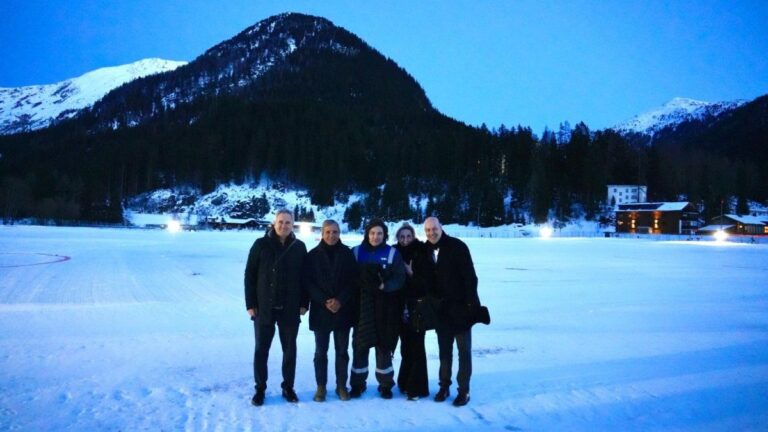 Javier Milei llegó a Davos para participar del Foro Económico Mundial