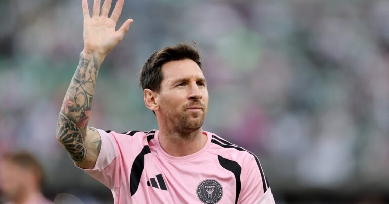 Con escorpión incluido: el divertido encuentro de Messi con Higuita en la previa del Inter Miami vs. Atlético Nacional