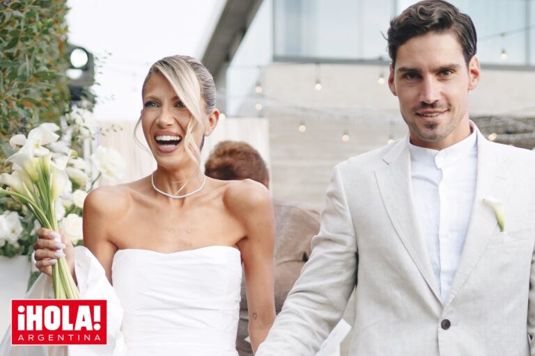 El álbum privado. Cale Ruggeri nos comparte las fotos más especiales de su casamiento con Nicolás Maccari