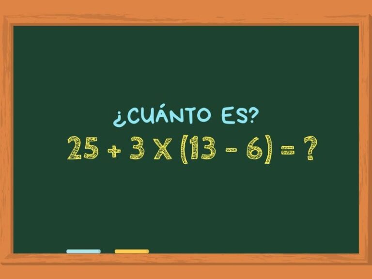 Un cálculo matemático simple que genera confusión en redes