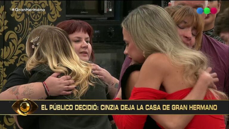 Cinzia, participante eliminada de Gran Hermano Generación Dorada, durante su participación en el reality.