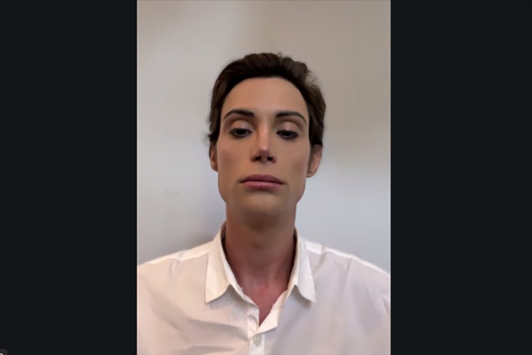 Felipe Pettinato en el tribunal durante el juicio por la muerte de Melchor Rodrigo