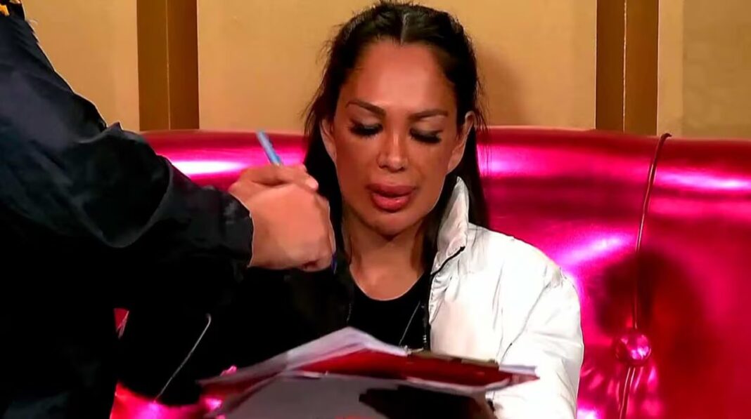 Jessica 'La Maciel' participante de Gran Hermano en un momento del reality.