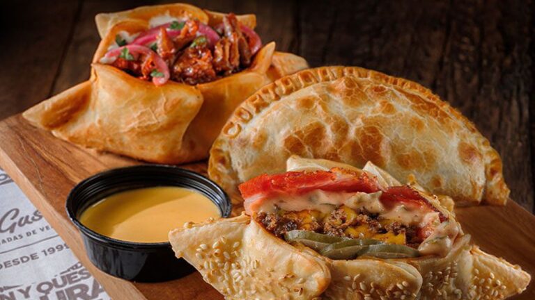 Promoción de media docena de empanadas de la cadena Mi Gusto por el Día Internacional de la Empanada