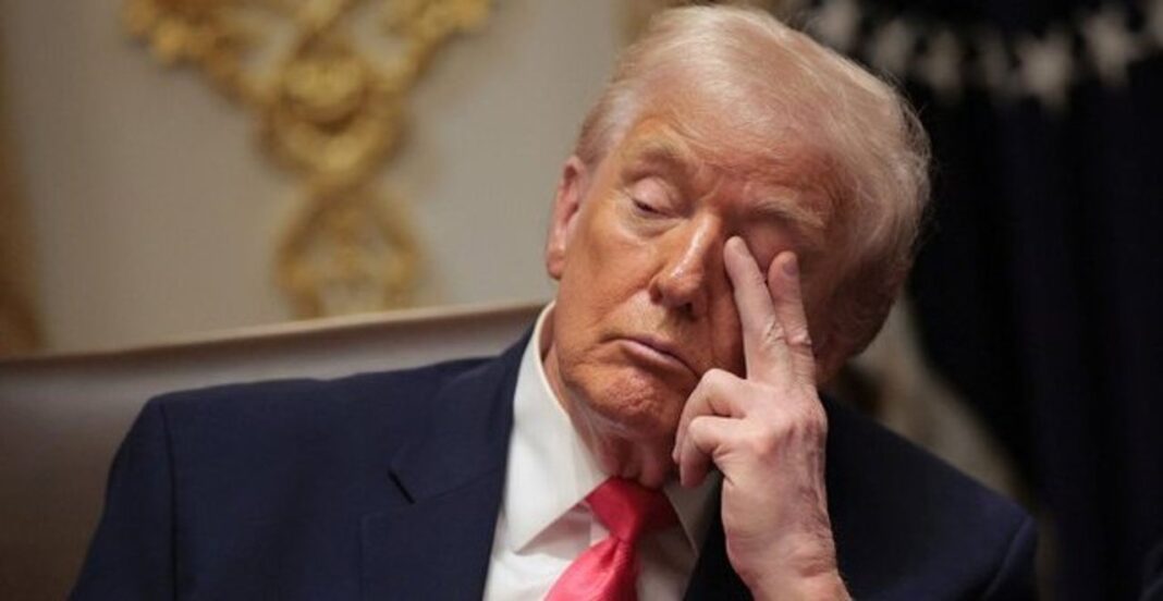 Donald Trump en el Despacho Oval de la Casa Blanca.