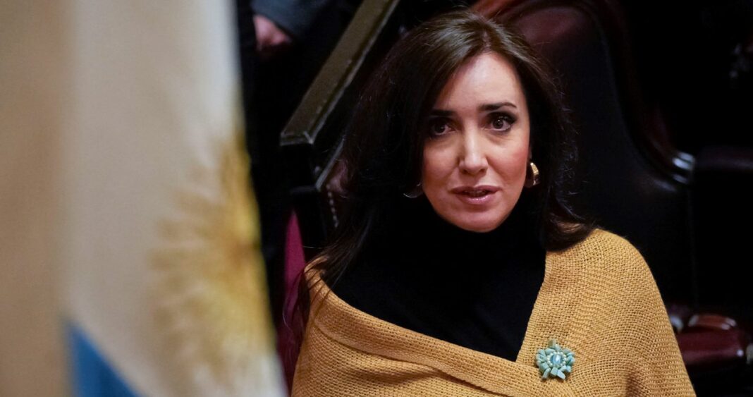 Victoria Villarruel en un acto oficial