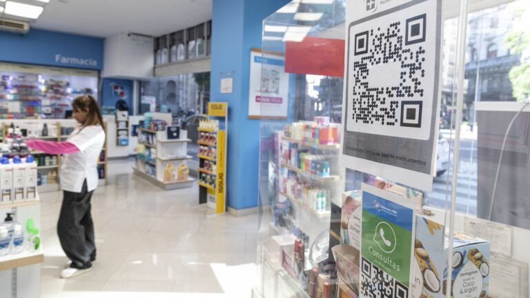 Código QR en un envase de medicamento