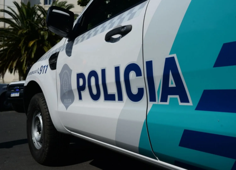 Vista de la zona de Berisso donde ocurrió el hecho