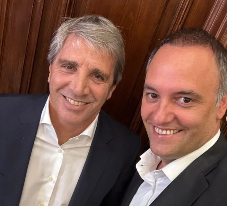Luis Caputo en entrevista televisiva