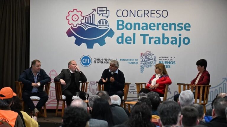 Apertura del Congreso Bonaerense del Trabajo en Mar del Plata