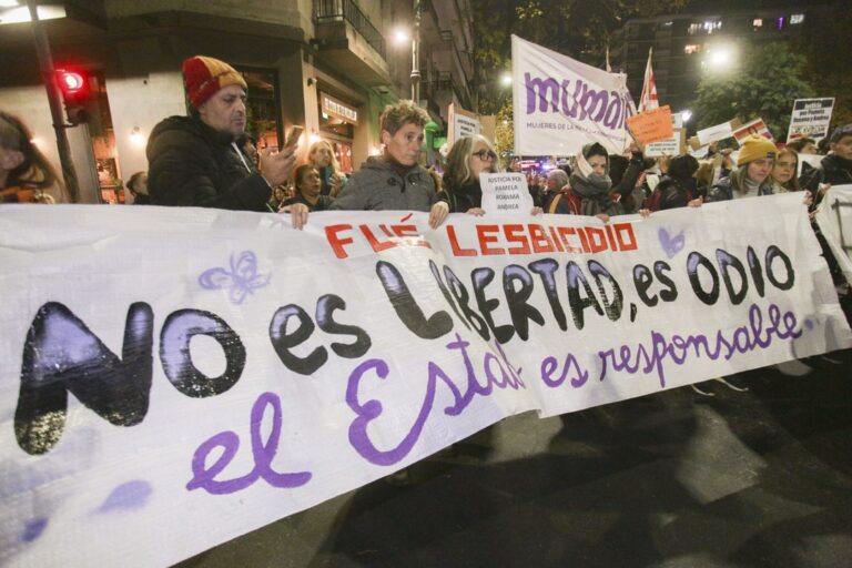 Imagen del frente de la pensión en Olavarría al 1600, Barracas, donde ocurrió el ataque