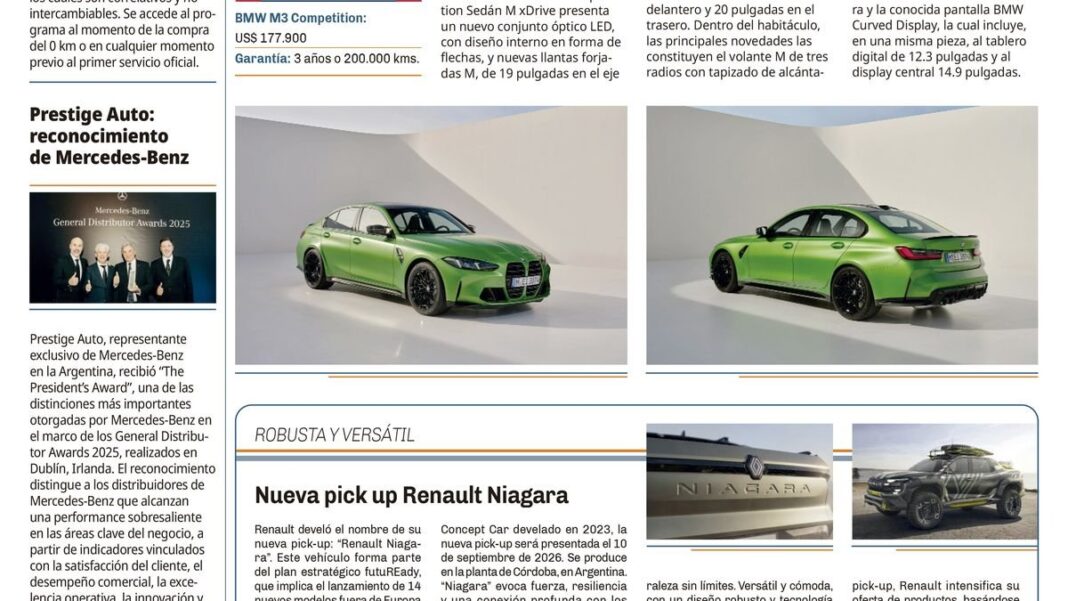 Portada de la edición 1129 del suplemento Mundo Motor