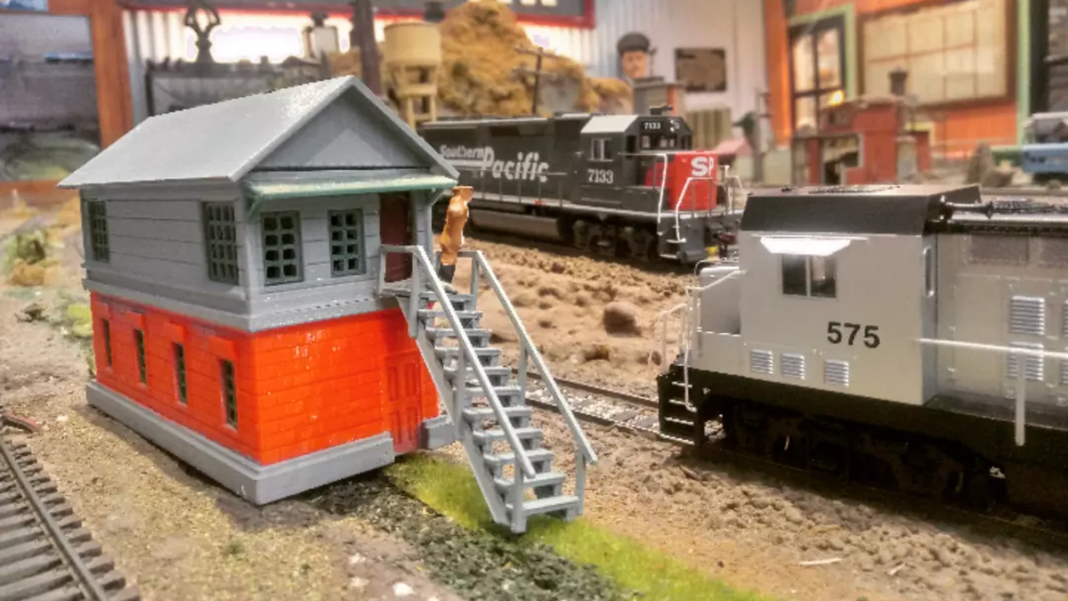 Maqueta ferroviaria del Museo Ferroamigos Escobar