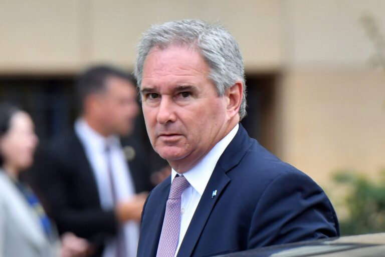 Canciller Pablo Quirno en conferencia de prensa sobre extradición