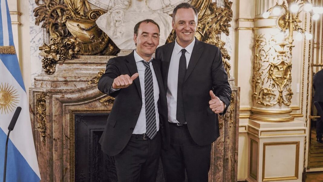 Fotografía del diputado bonaerense Francisco Adorni
