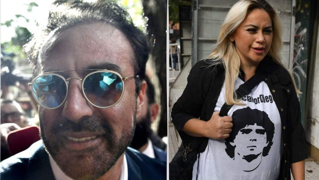 Tribunales de San Isidro durante el juicio por la muerte de Diego Maradona