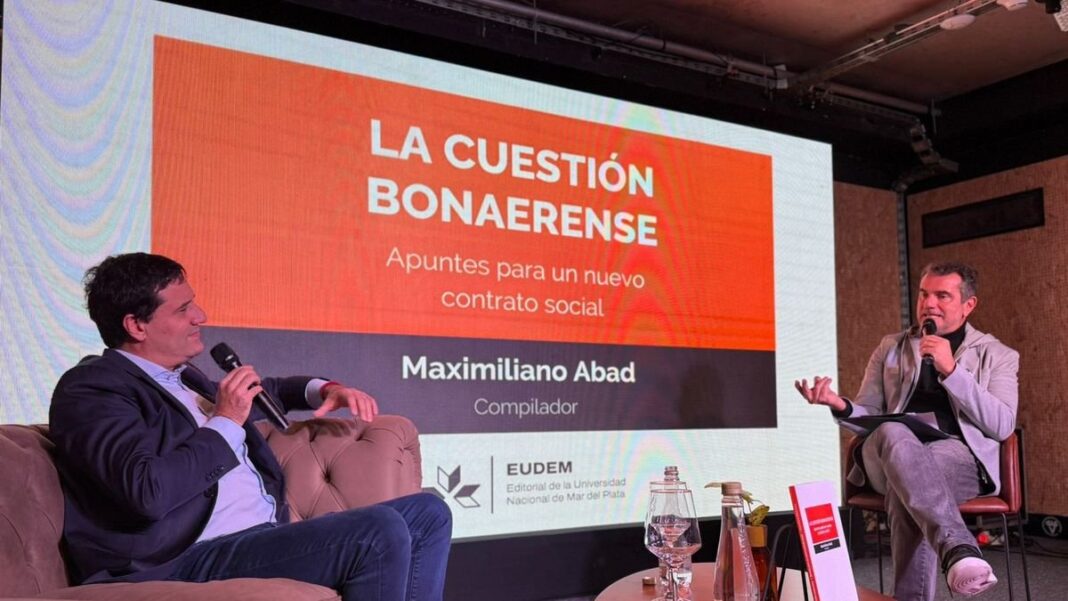 Presentación del libro La Cuestión Bonaerense de Maximiliano Abad en Mar del Plata