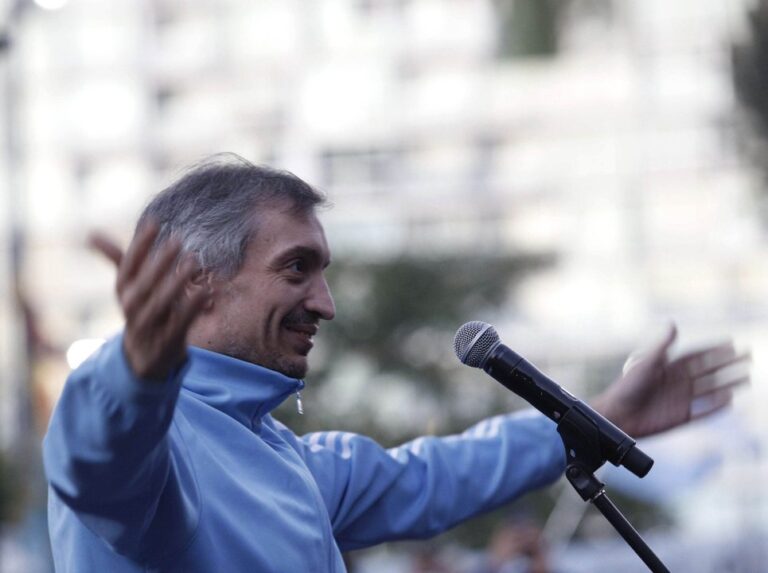 Máximo Kirchner en el hospital tras recibir el alta médica