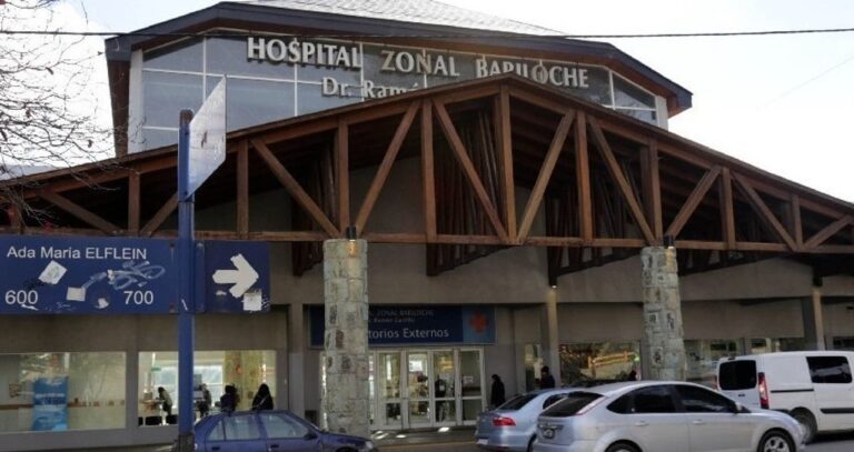 Vista del Hospital Zona Ramón Carrillo en Bariloche