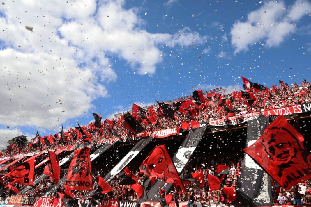 Ignacio Boero, presidente de Newell's Old Boys, en conferencia de prensa
