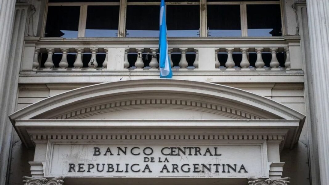 Gráfico de evolución de reservas internacionales del Banco Central