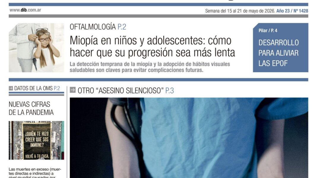 Portada del suplemento Vida y Salud de la semana del 15 al 21 de mayo de 2026