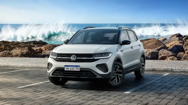 Modelos Volkswagen T-Cross, Nivus, Virtus y Saveiro en concesionaria
