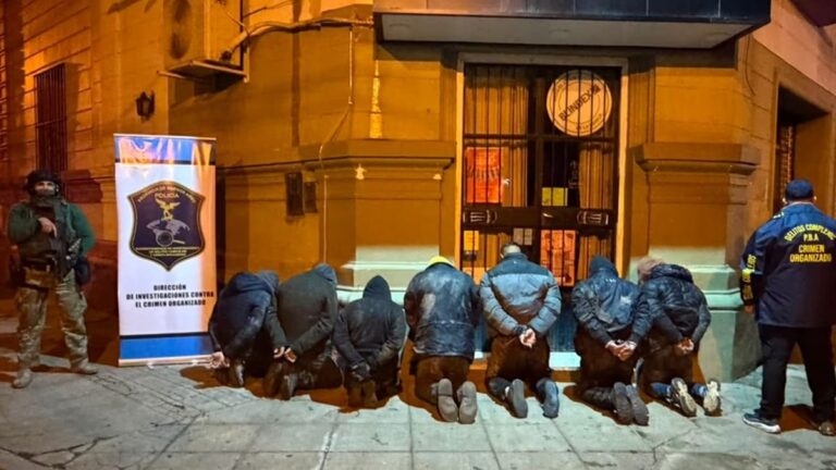 Detenidos en operativo policial en Baradero